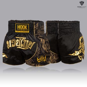 Celana Muaythai HOOK "Mud Trong" Gold