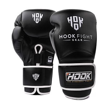Glove HOOK "Knight Black White"