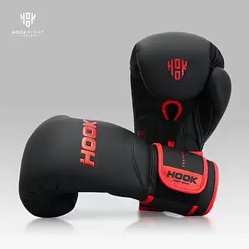 Glove Hook "Glory" Black Red
