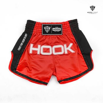 Celana Muaythai HOOK "KNEE" Red