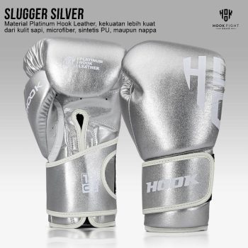 Glove HOOK "Spiral Slugger" Silver