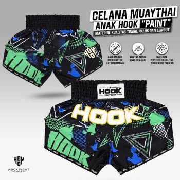 Celana Muaythai HOOK Anak "Paint"