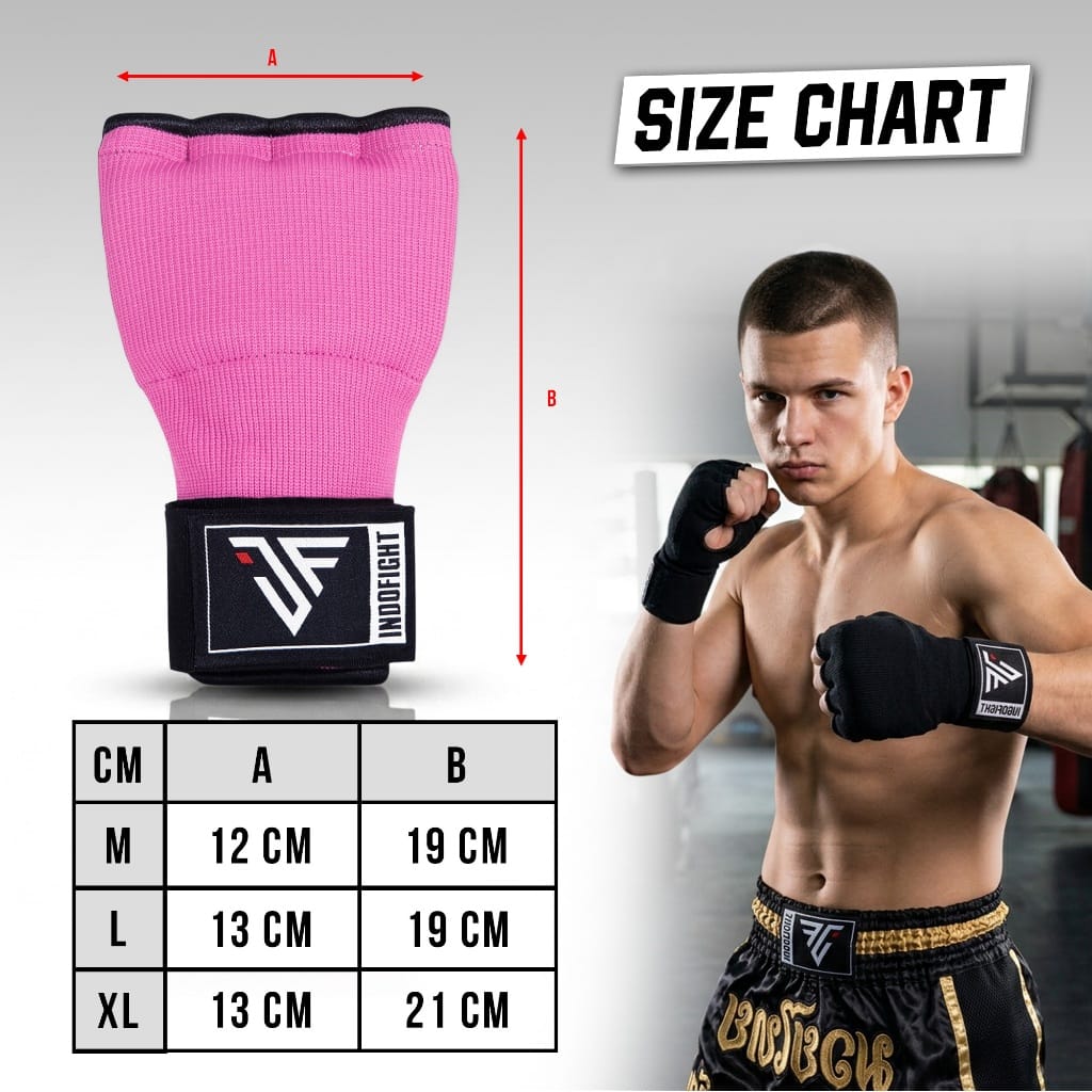 Handwrap Quick Gel Indofight "Swift Pink" - Image 2