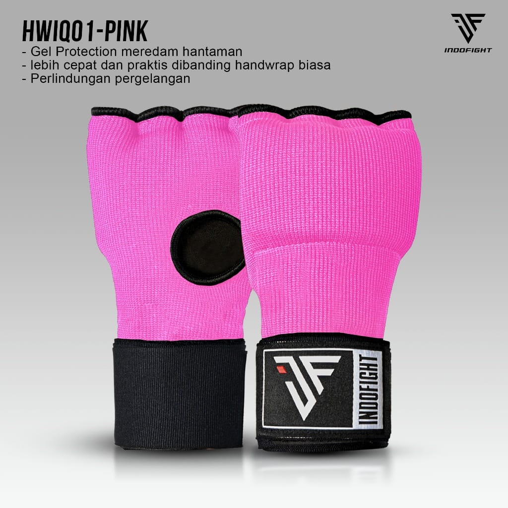 Handwrap Quick Gel Indofight "Swift Pink" - Image 1