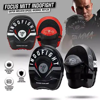 Focus Mitt Indofight "Speedy" Red