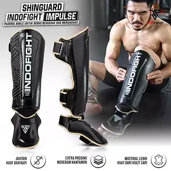 Shinguard Indofight "Impulse" Black