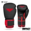 Boxing Gloves Rounin Impact Black Red - Thumbnail Image 1