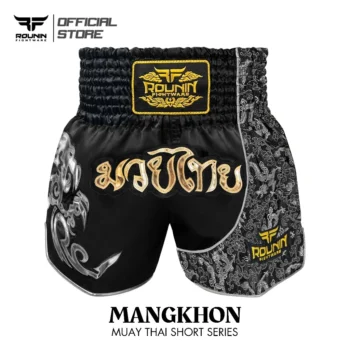 Celana Muaythai Rounin "Mangkhon" Silver