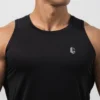 Baju Muscle Tee Lockerwear Hitam - Thumbnail Image 2