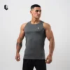 Baju Muscle Tee Lockerwear Abu Tua - Thumbnail Image 1