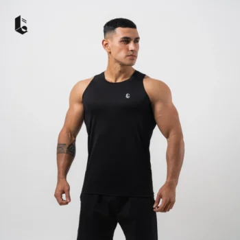 Baju Muscle Tee Lockerwear Hitam