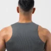 Baju Muscle Tee Lockerwear Abu Tua - Thumbnail Image 2